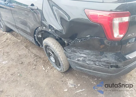 2018 Ford Explorer Xlt from USA, damaged, VIN 1FM5K8D81JGA38954